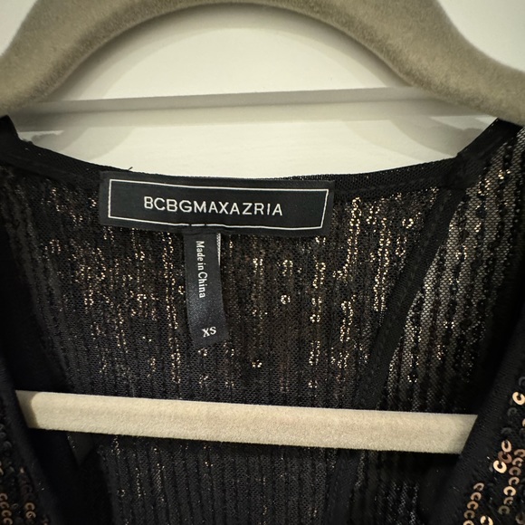BCBG MaxAzria sequin jumpsuit - Picture 3 of 4